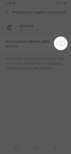Installation Android Etape 3